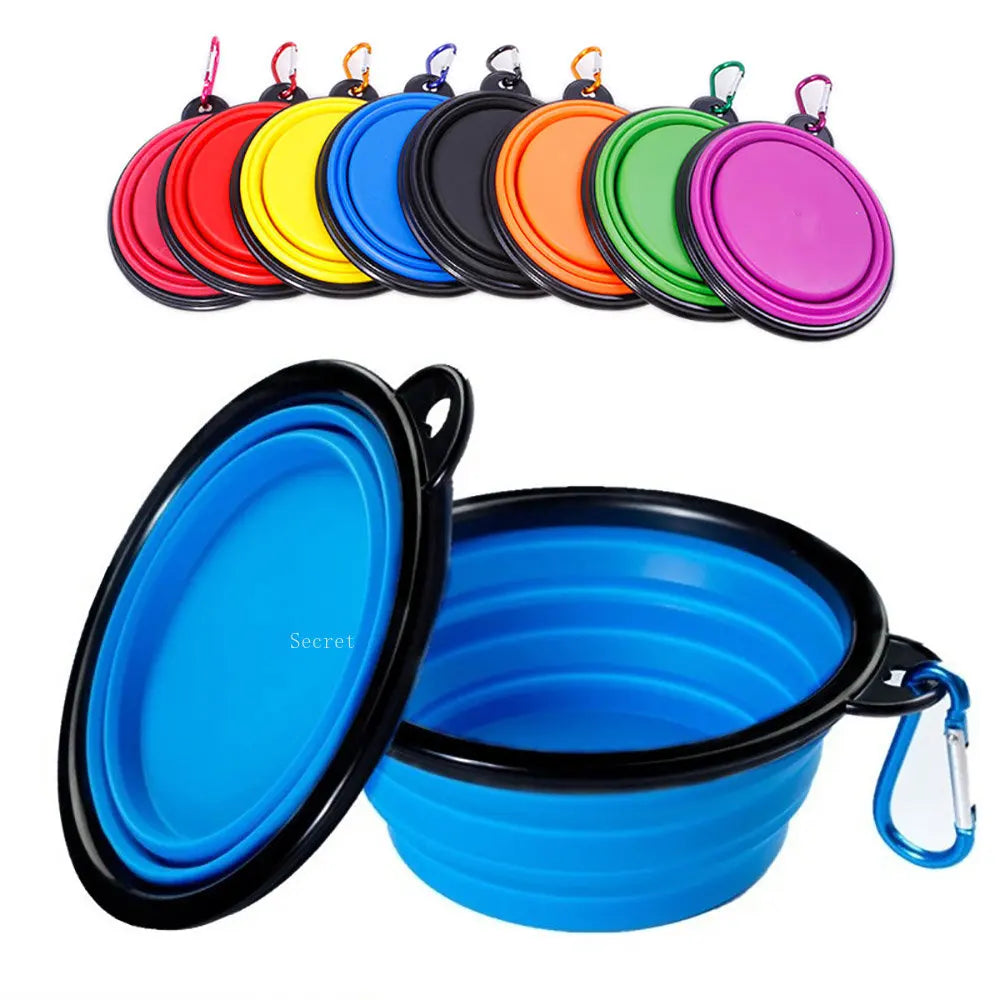 Silicone Collapsible Pet Bowl