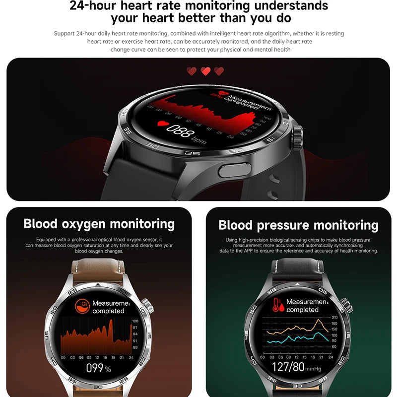 GT5 PRO Smart Watch Homme Watch 5 Pro HD Screen Bluetooth Call GPS