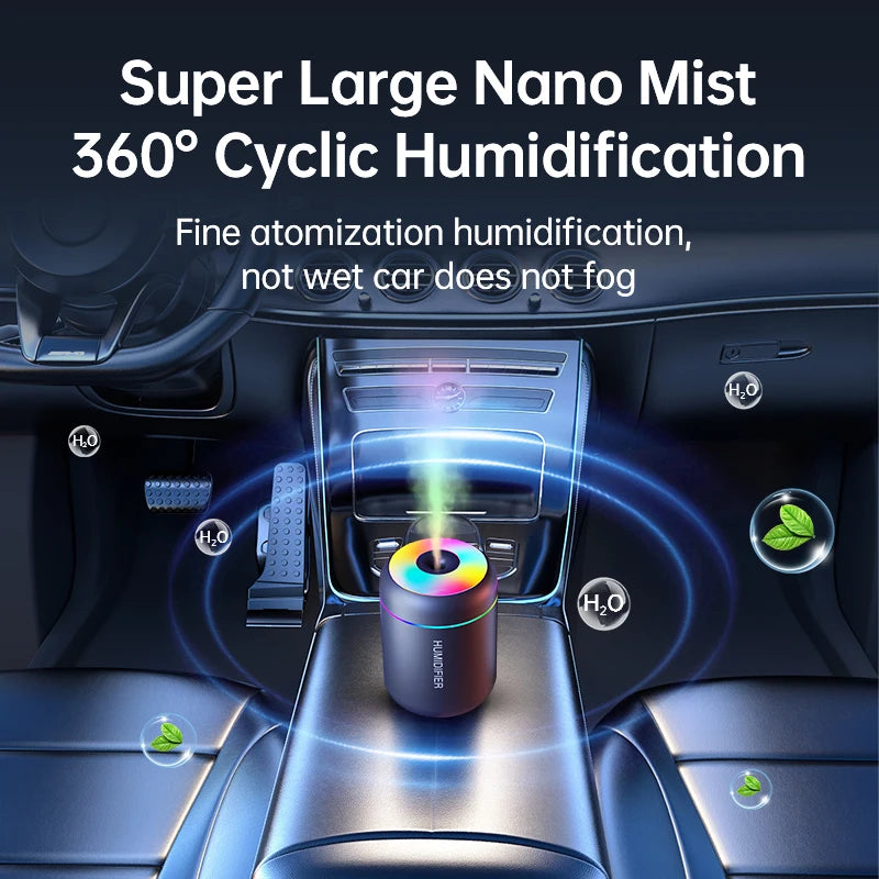 Mini Humidificateur D’Air USB Diffuseur D’Arômes Électrique Purificateur - Huiles essentielles