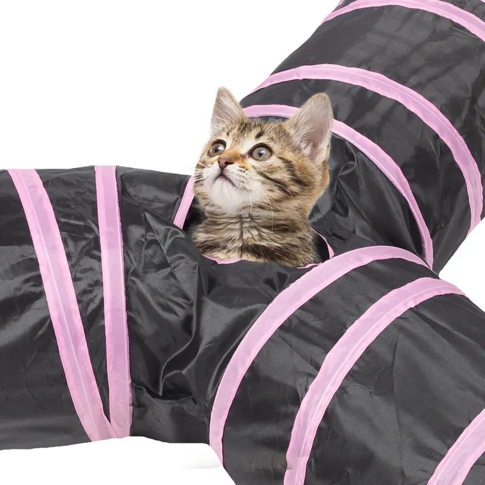 Tunnel de jeu pour chat résistant