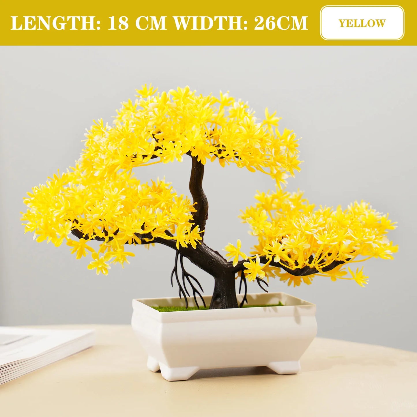 Plantes artificielles Bonsai Petit arbre Simulation Plantes en pot