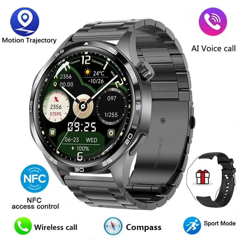 GT5 PRO Smart Watch Homme Watch 5 Pro HD Screen Bluetooth Call GPS