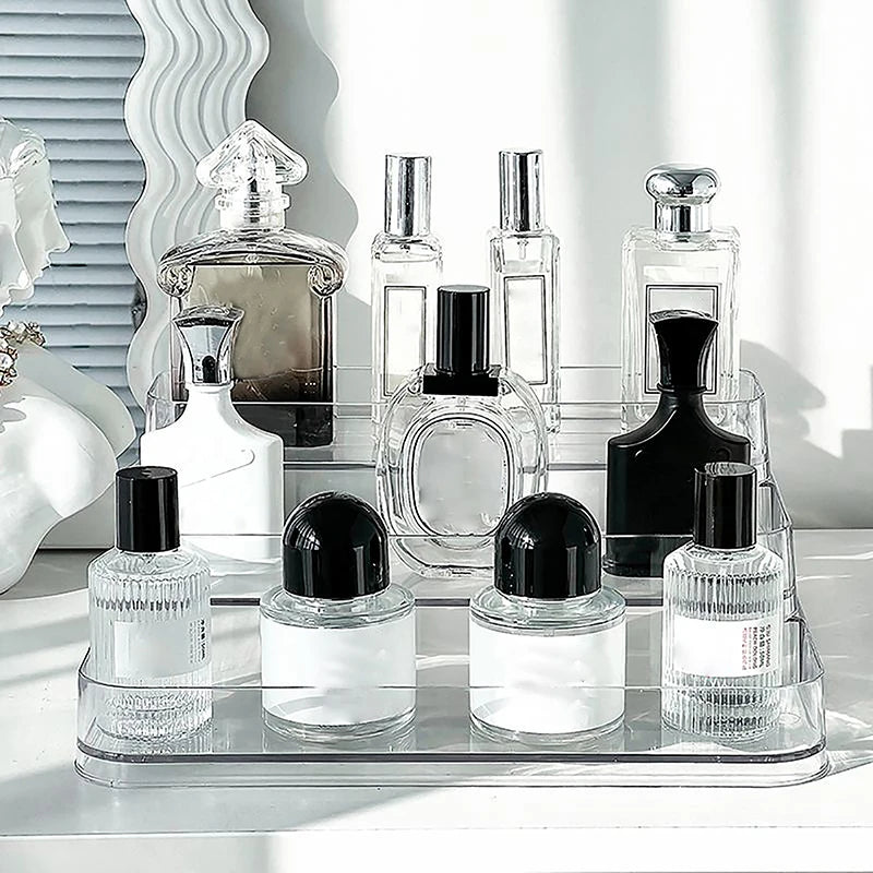 Étagère de parfum à 3 niveaux Organisateur de cosmétiques