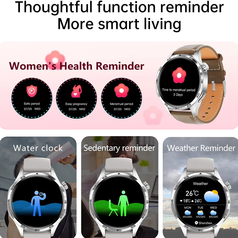 GT5 PRO Smart Watch Homme Watch 5 Pro HD Screen Bluetooth Call GPS
