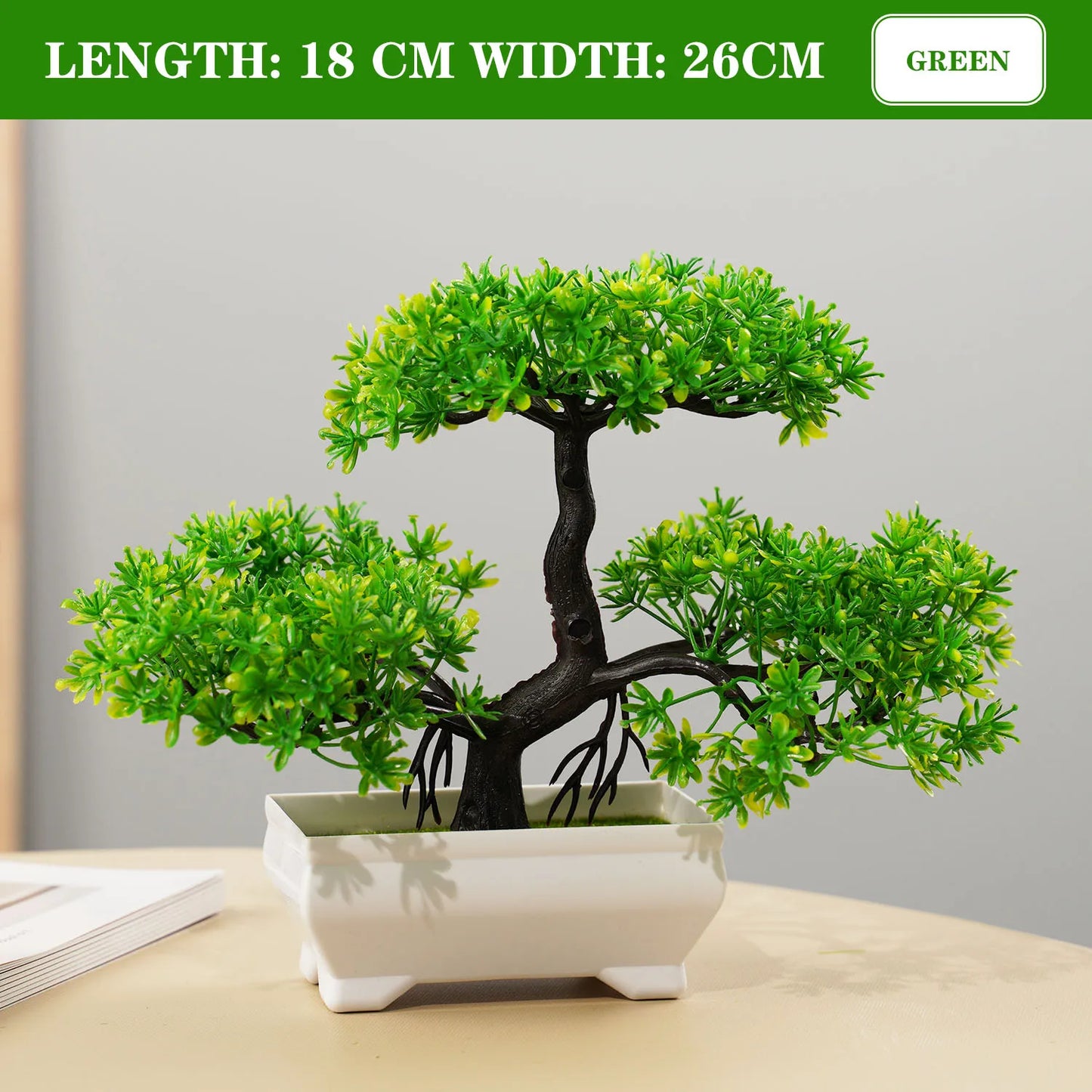 Plantes artificielles Bonsai Petit arbre Simulation Plantes en pot