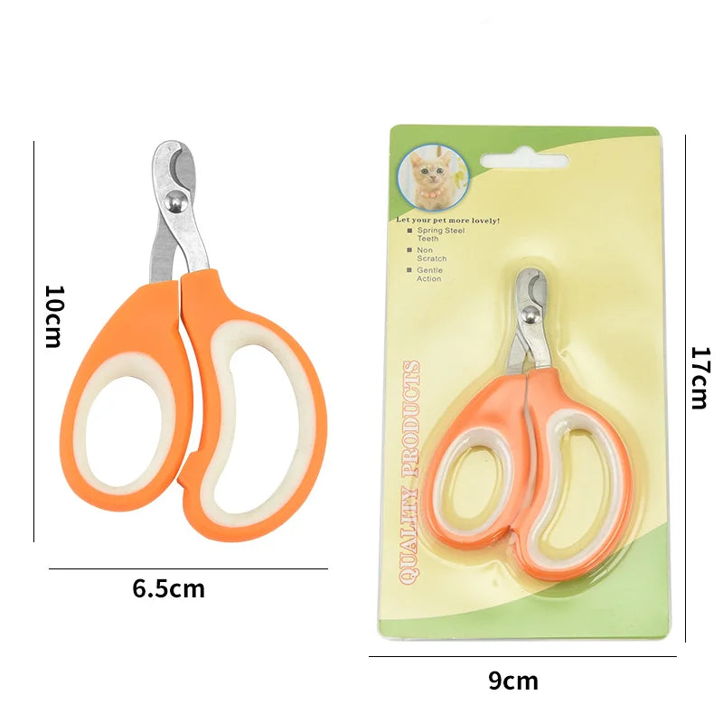 Pet Nail Scissors, Stainless Steel, Durable