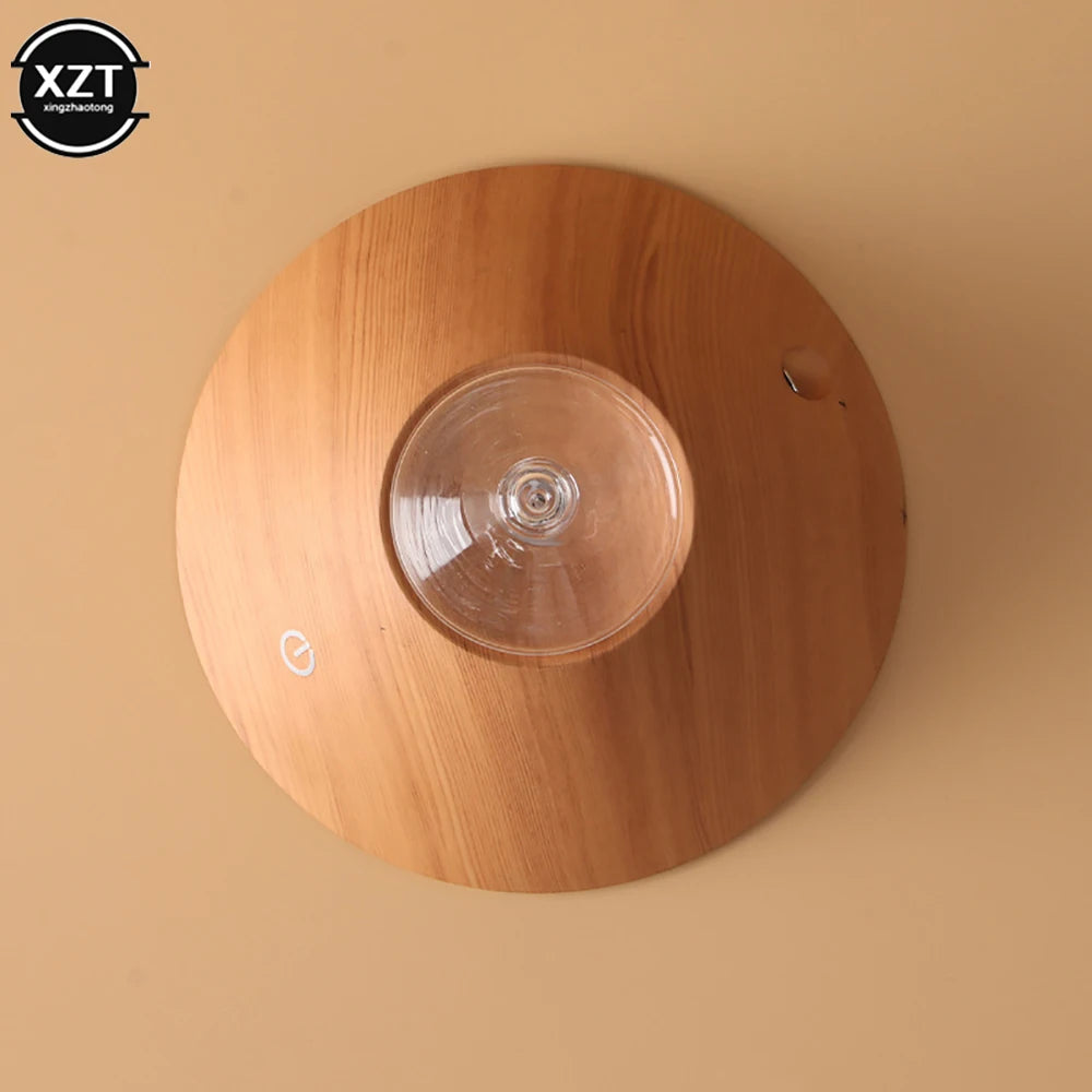 Anion Aroma Diffuser For Home Room Fragrance Smell Distributor Essential Oil Waterless Wood Base Ultrasonic Diffuser