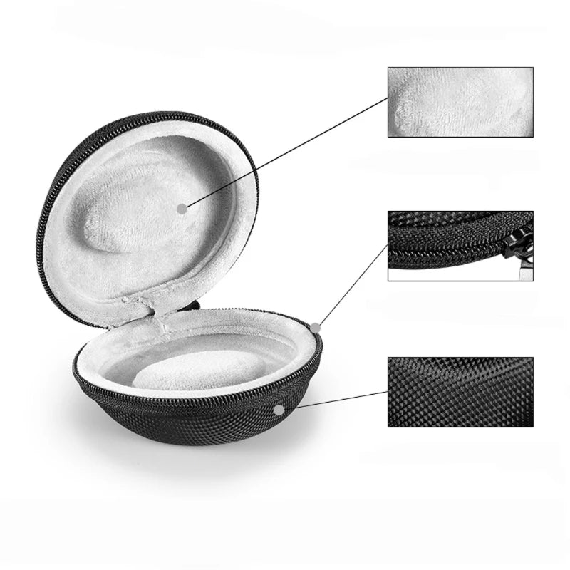 EVA Single Watch Travel Case Portable Storage Organizer Resistant-Shock Waterproof Smartwatches Zipper Container Box