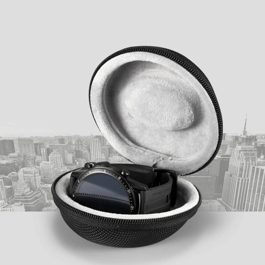 EVA Single Watch Travel Case Portable Storage Organizer Resistant-Shock Waterproof Smartwatches Zipper Container Box