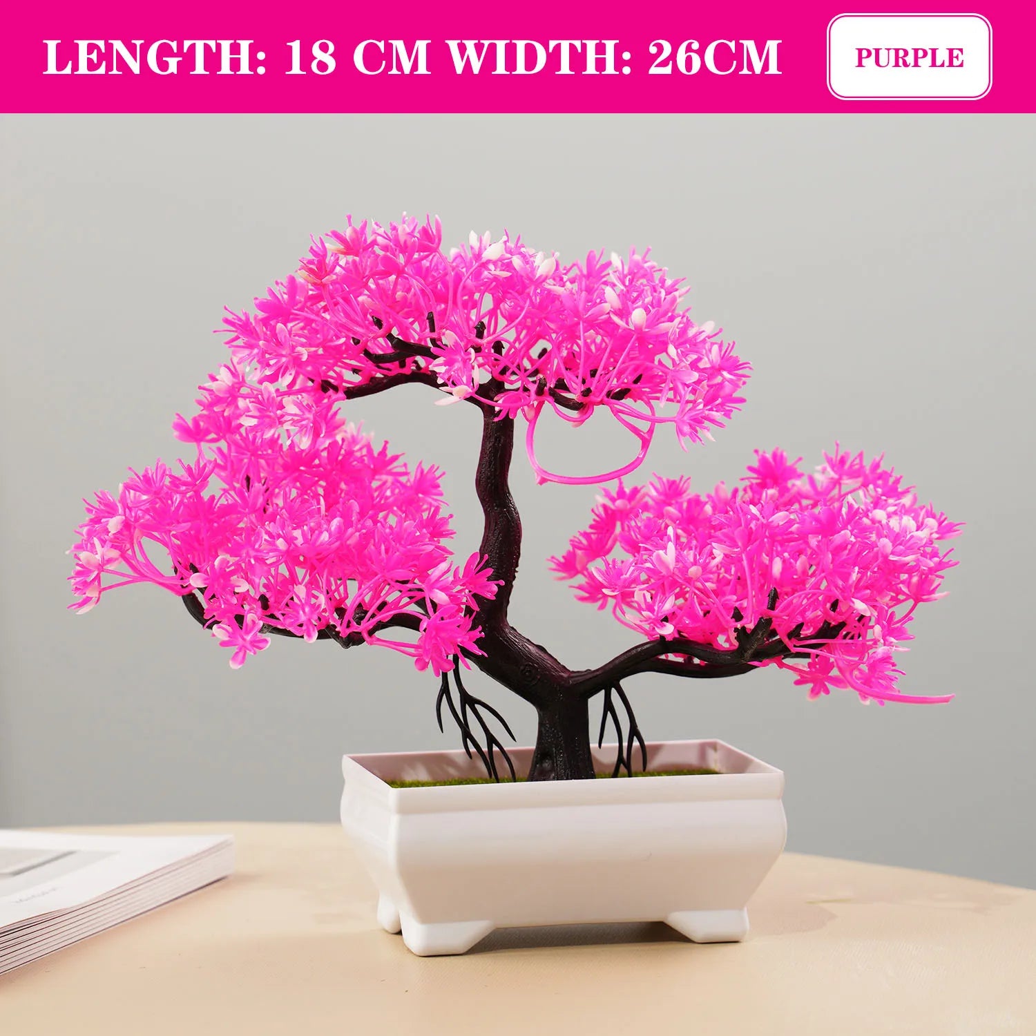 Plantes artificielles Bonsai Petit arbre Simulation Plantes en pot