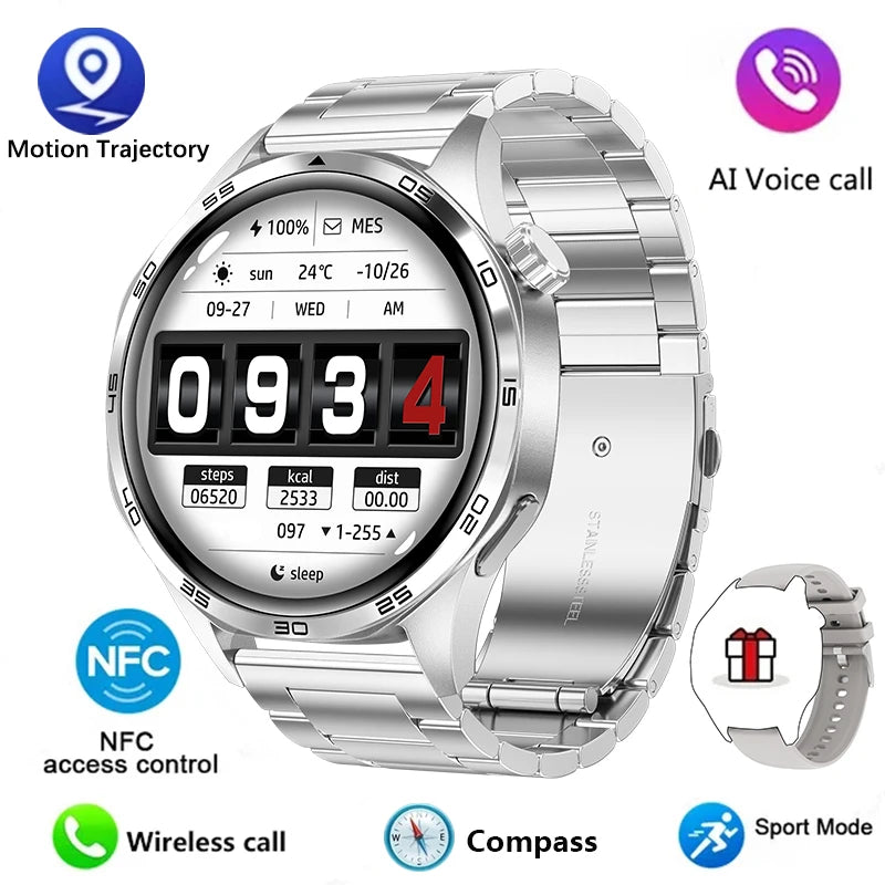 GT5 PRO Smart Watch Homme Watch 5 Pro  HD Screen Bluetooth Call GPS