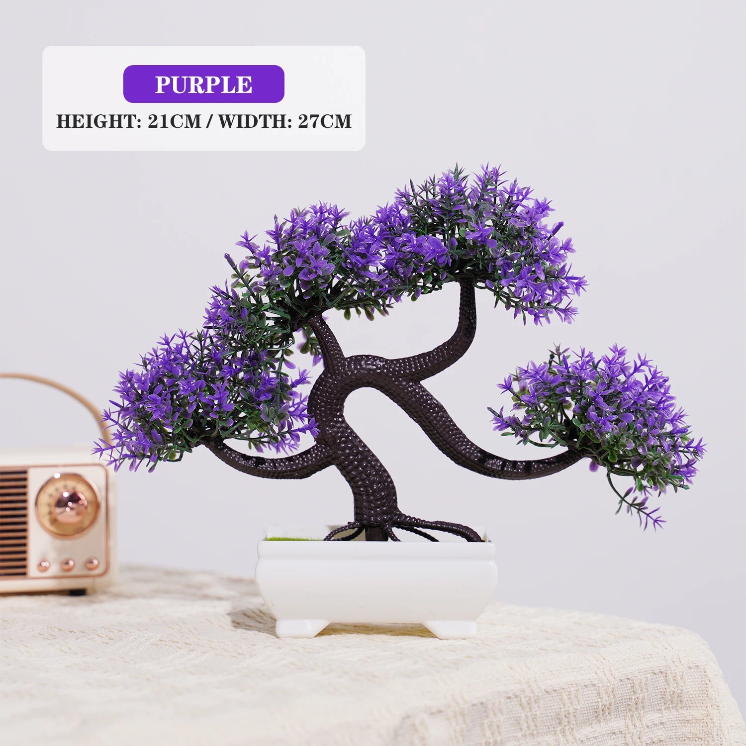 Plantes artificielles Bonsai Petit arbre Simulation Plantes en pot