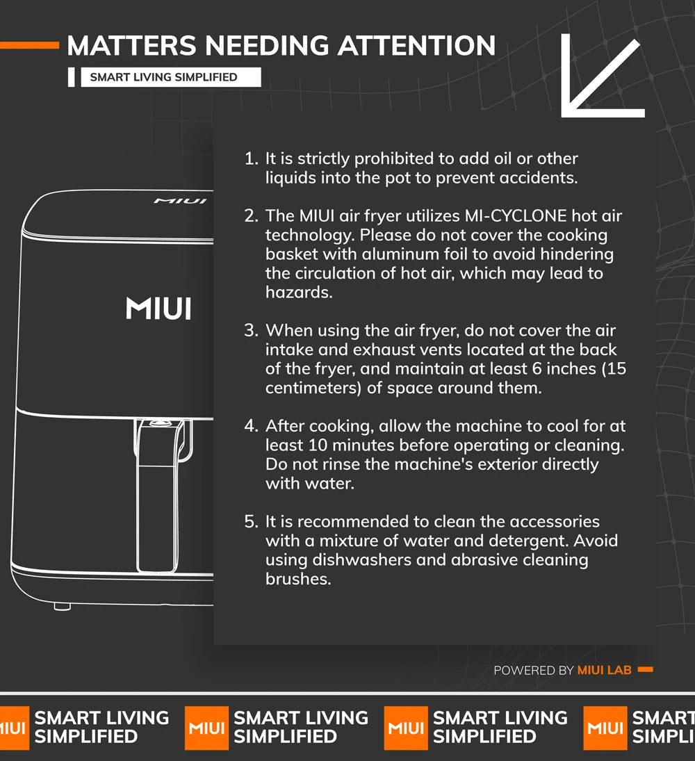 5L Air Fryer,Friteuse électrique Four Cuiseur sans huile avec commande tactile et panier antiadhésif et fenêtre visible, taille familiale