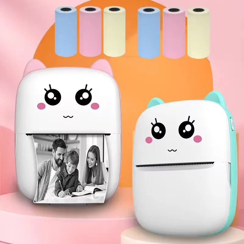 Nouvelle mini imprimante portable sans fil Bluetooth Android iOS