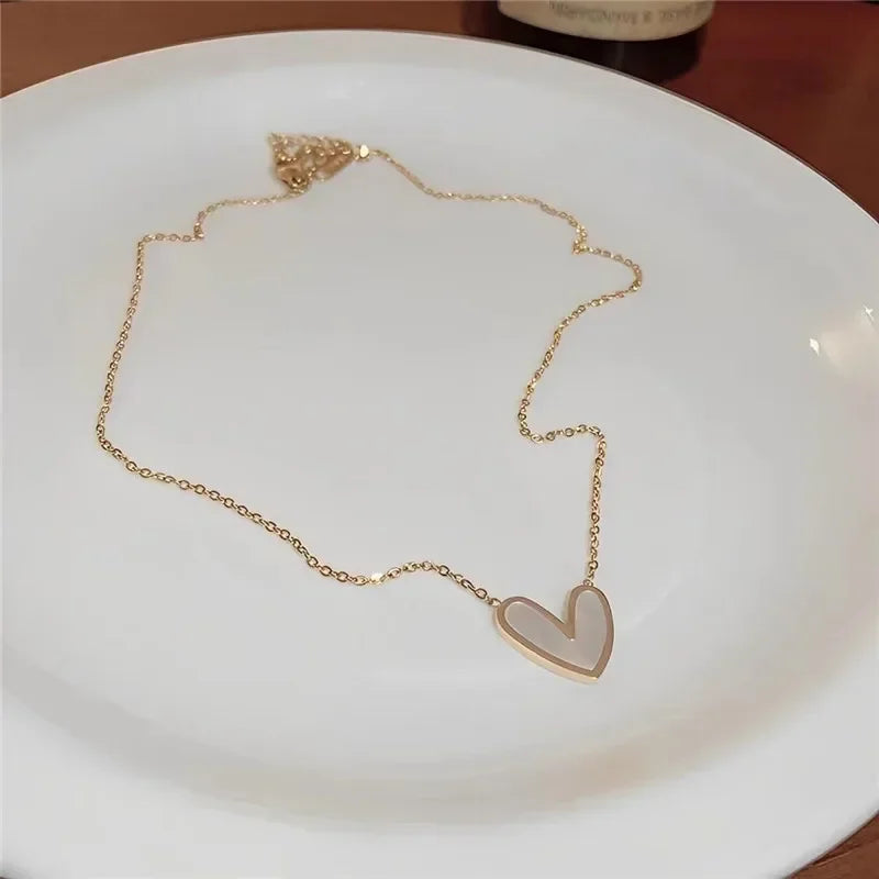 Bijoux Collier pendentif Cœur