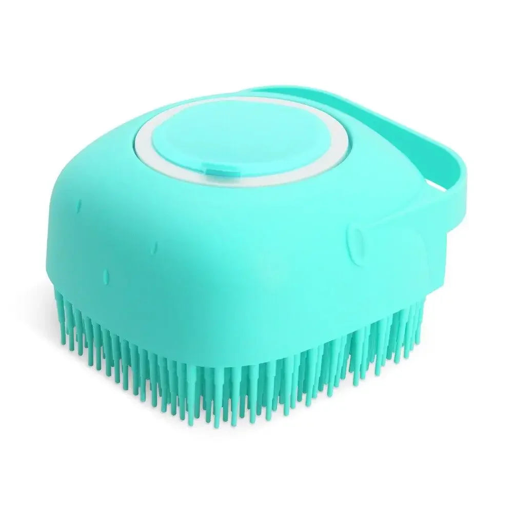 Brosse shampooing pour chien de compagnie  80ml toilettage silicone souple