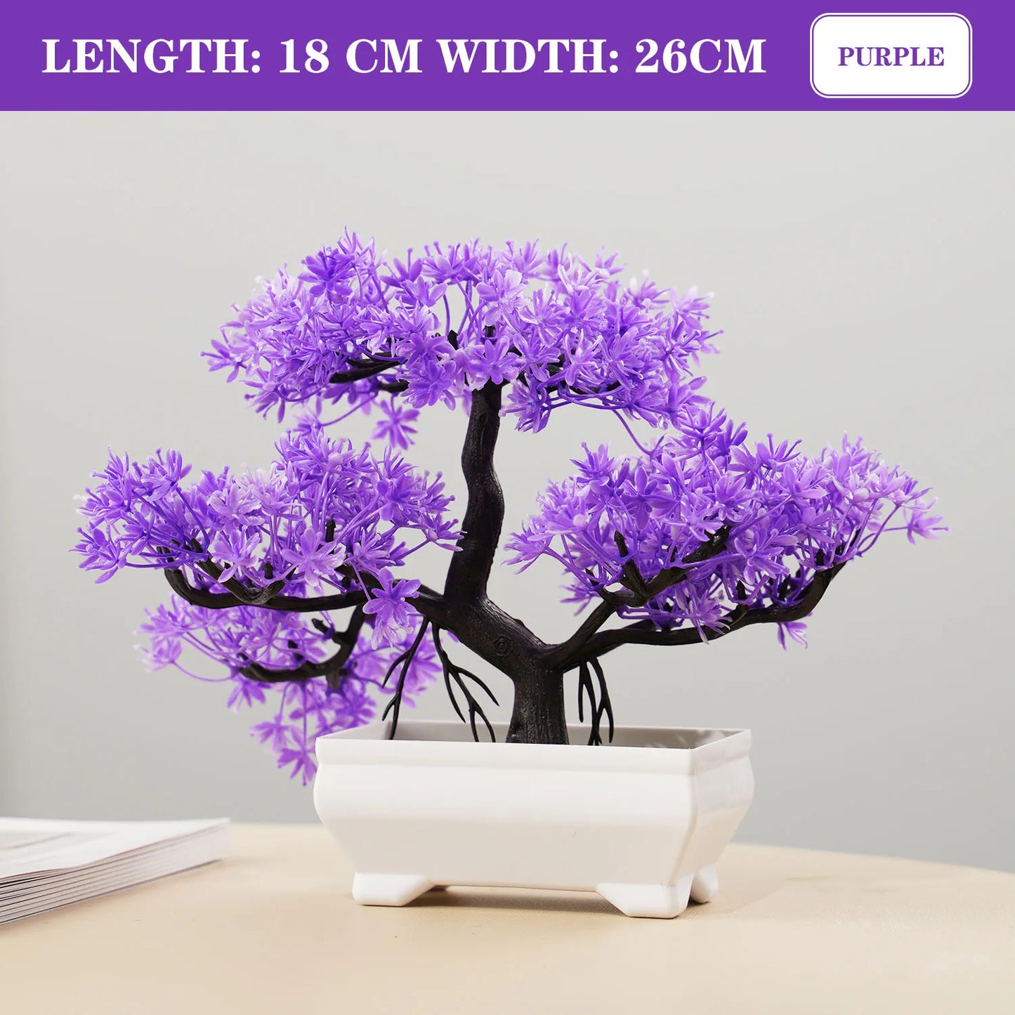 Plantes artificielles Bonsai Petit arbre Simulation Plantes en pot