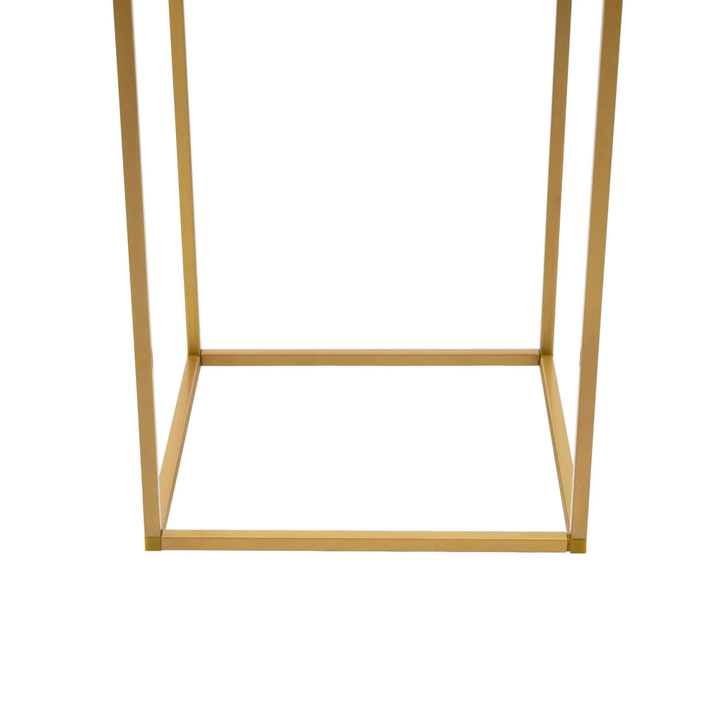 10Pcs Colonnes en Métal Doré | 80 cm Présentoir bouquet Décoration Mariage Fête Anniversaire Évenements