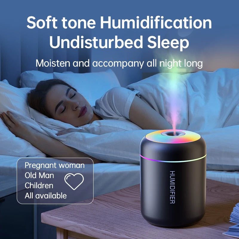 Mini Humidificateur D’Air USB Diffuseur D’Arômes Électrique Purificateur - Huiles essentielles