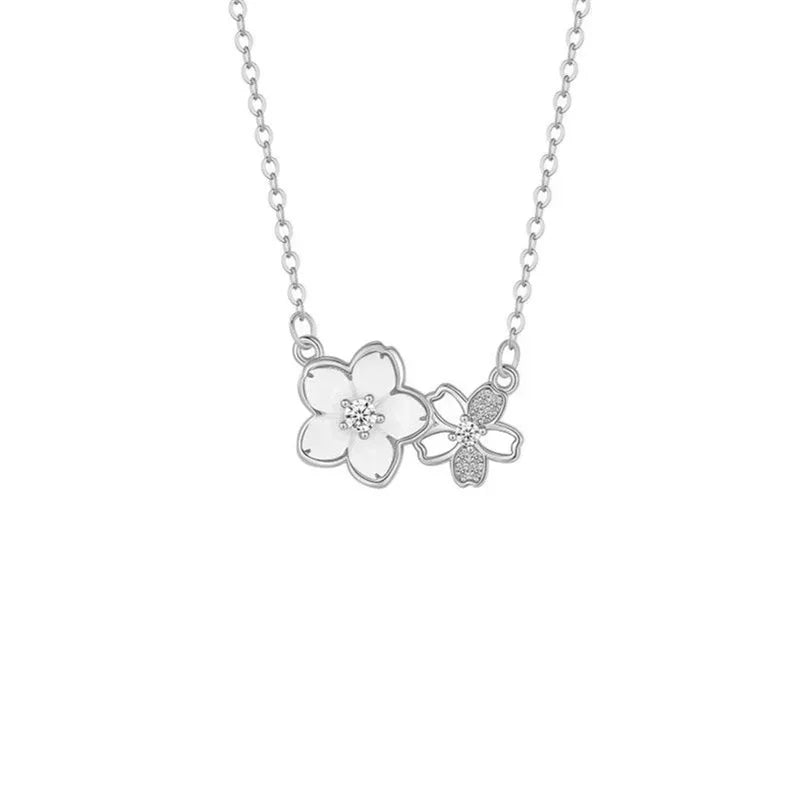 Bijoux Collier pendentif Fleurs