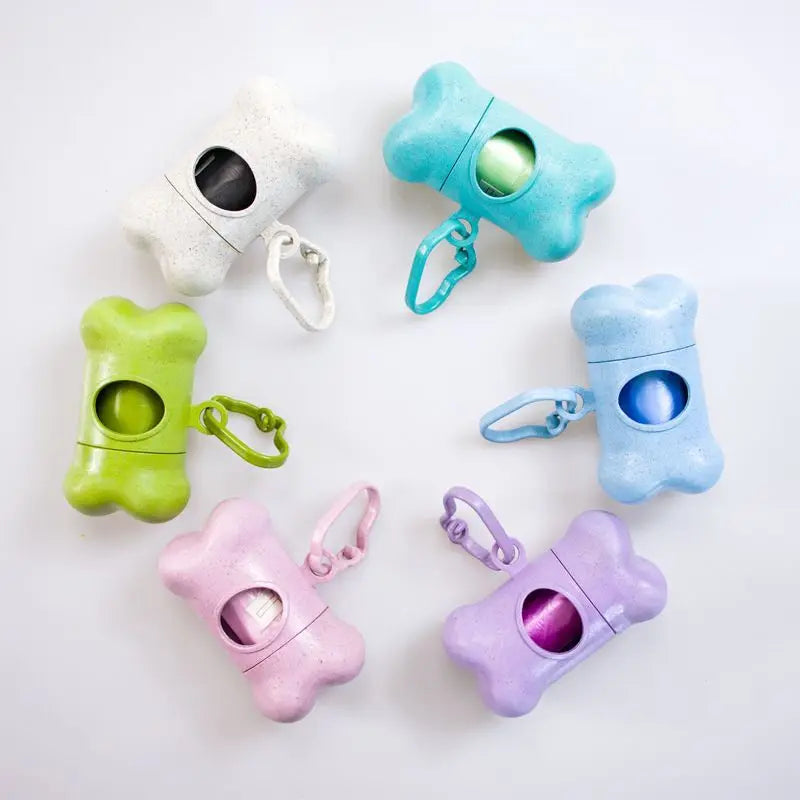 Étui de transport Distributeur de sac de déchets pour animaux de compagnie