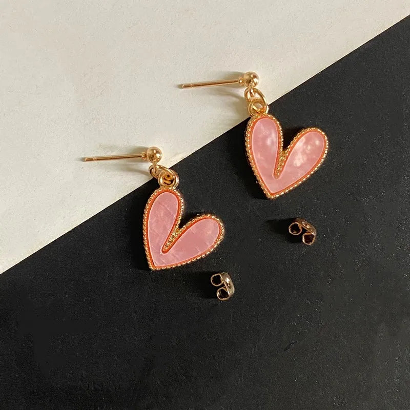 Bijoux Collier pendentif Cœur Rose