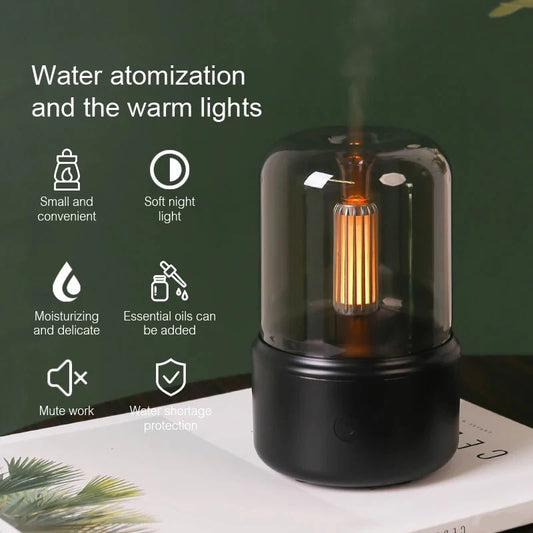 Mini diffuseur d’arôme portable Humidificateur d’air USB Huile essentielle