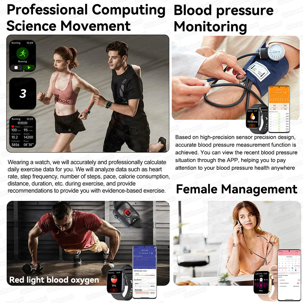 Smart Watch Fitness Santé