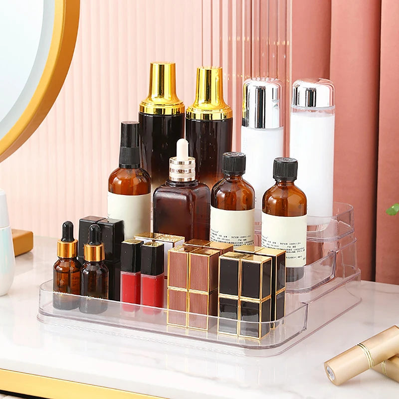 Étagère de parfum à 3 niveaux Organisateur de cosmétiques