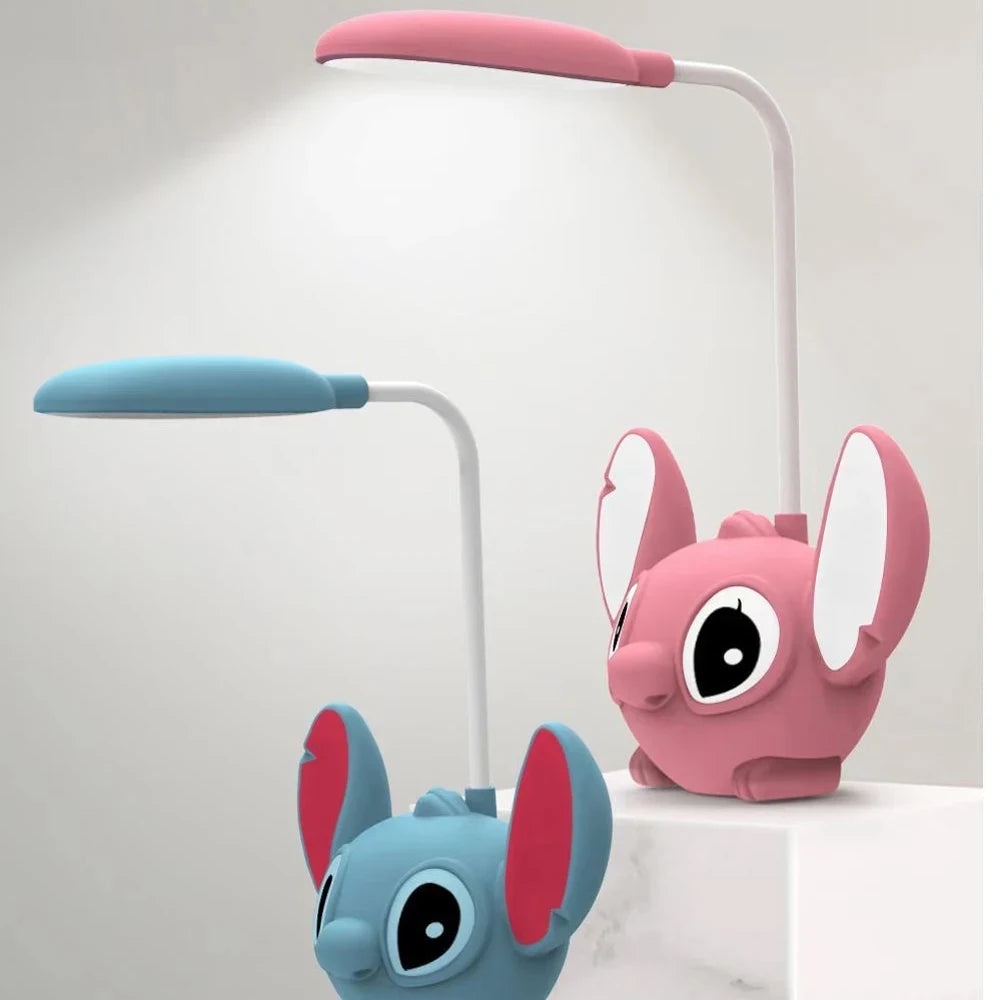 Veilleuse Lumineuse Dessin Animé Lilo&Stitch Décoration Table LED