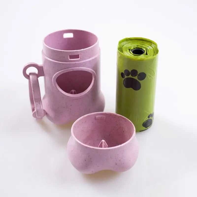 Étui de transport Distributeur de sac de déchets pour animaux de compagnie