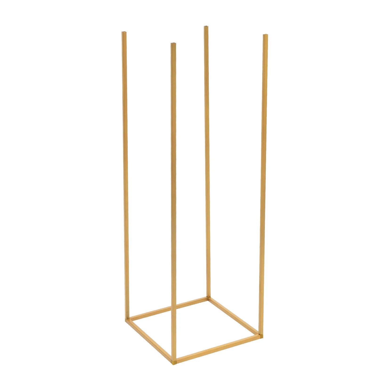 10Pcs Colonnes en Métal Doré | 80 cm Présentoir bouquet Décoration Mariage Fête Anniversaire Évenements