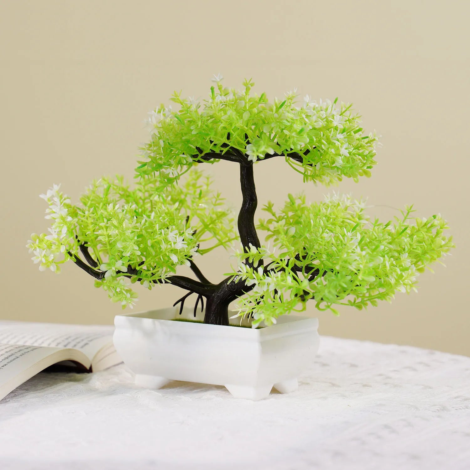 Plantes artificielles Bonsai Petit arbre Simulation Plantes en pot