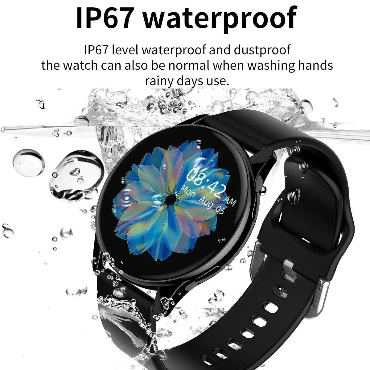 Smart Watch Santé Bluetooth Fitness - Androïde & IOS