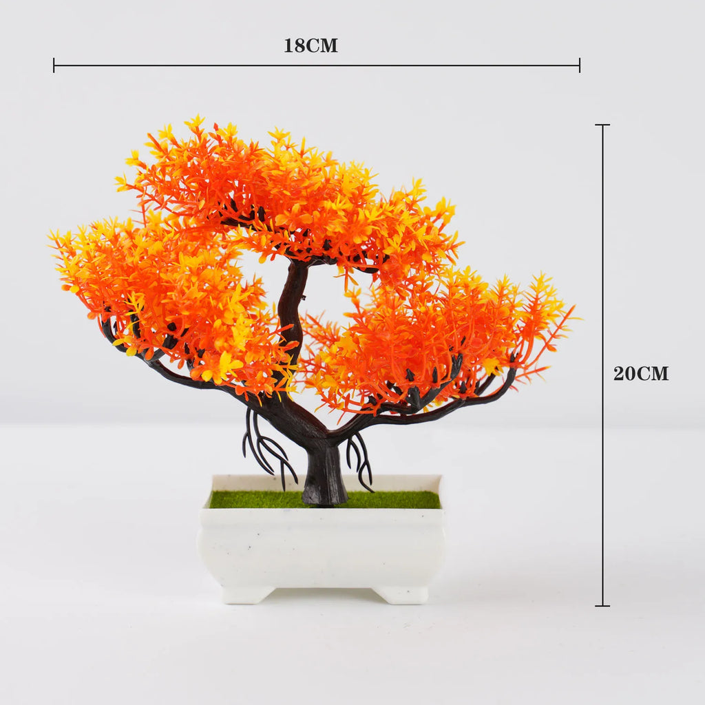 Plantes artificielles Bonsai Petit arbre Simulation Plantes en pot