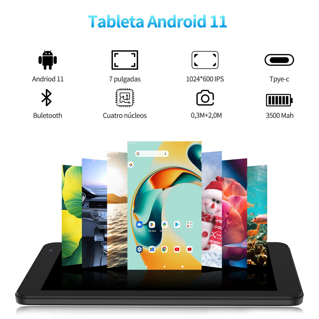 Tablette PRITOM 7’’ 32 Go + Étui de protection