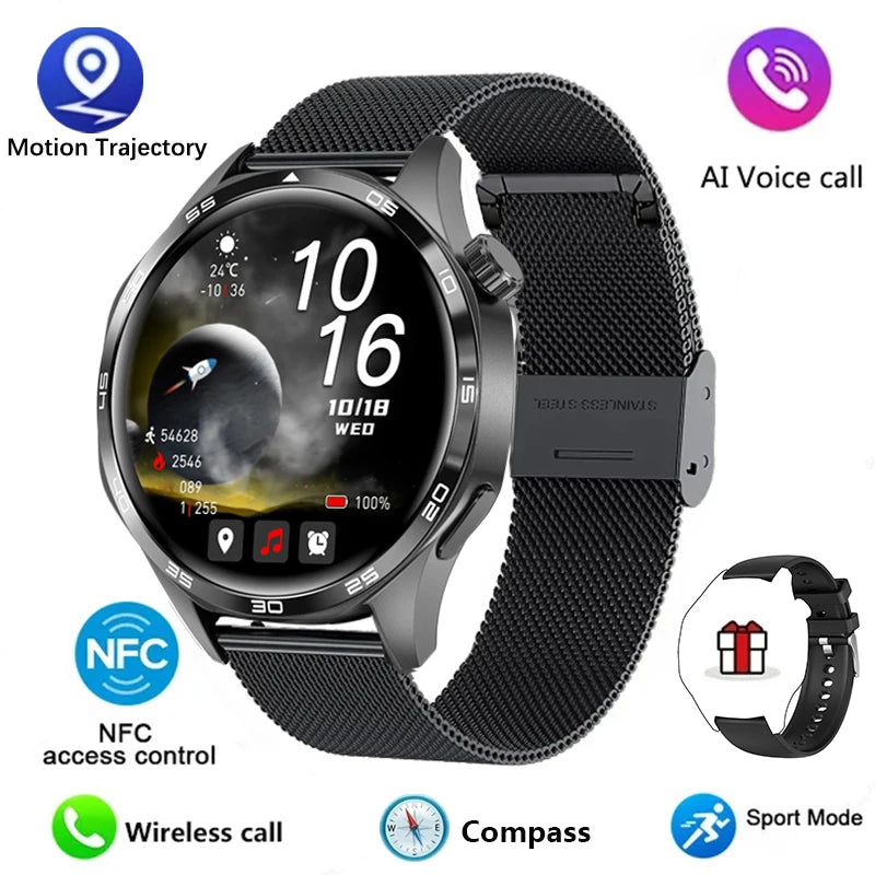 GT5 PRO Smart Watch Homme Watch 5 Pro  HD Screen Bluetooth Call GPS