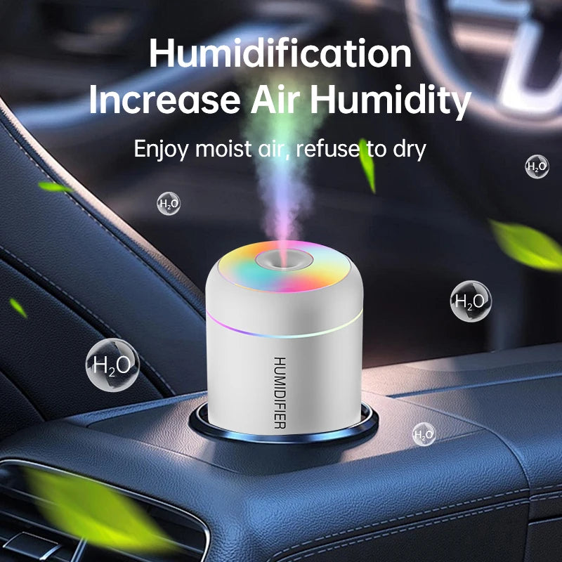 Mini Humidificateur D’Air USB Diffuseur D’Arômes Électrique Purificateur - Huiles essentielles