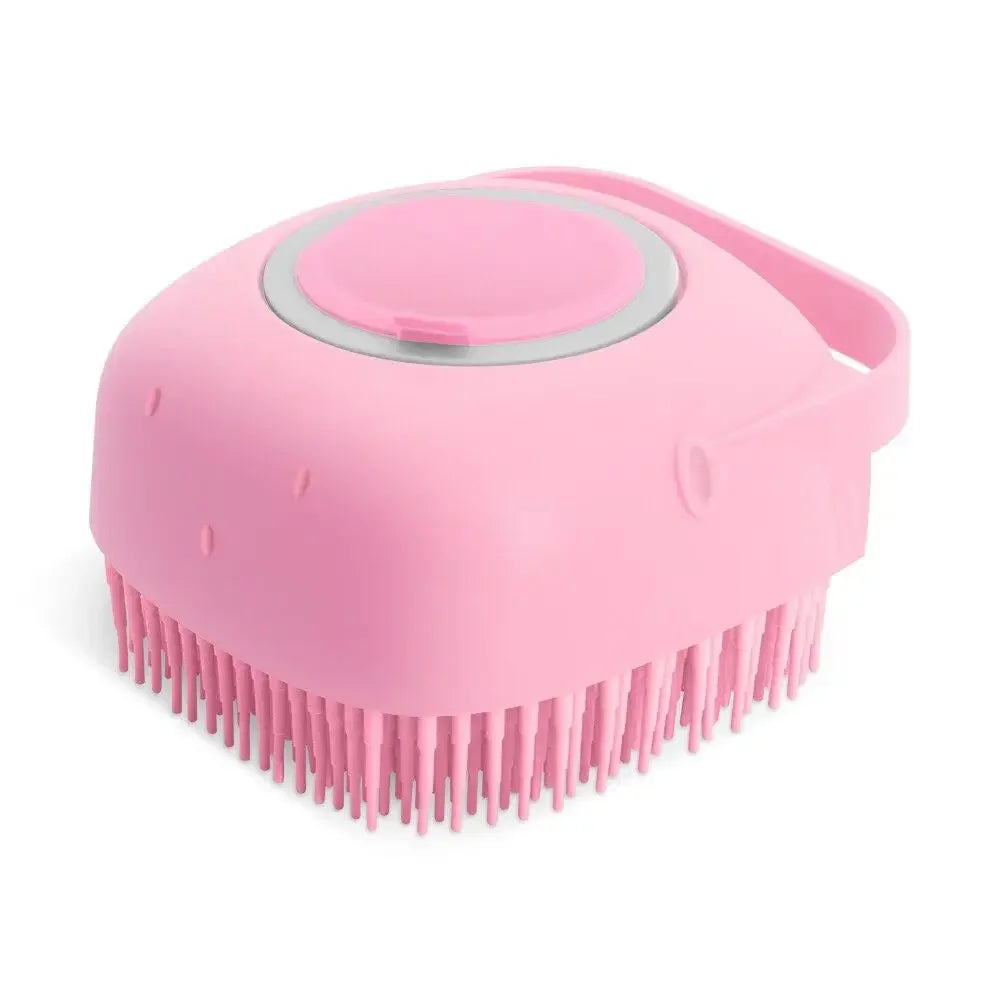 Brosse shampooing pour chien de compagnie  80ml toilettage silicone souple