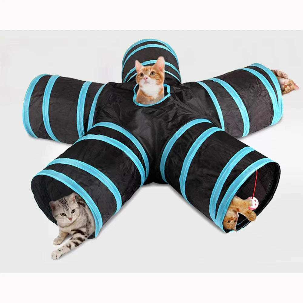 Tunnel de jeu pour chat résistant