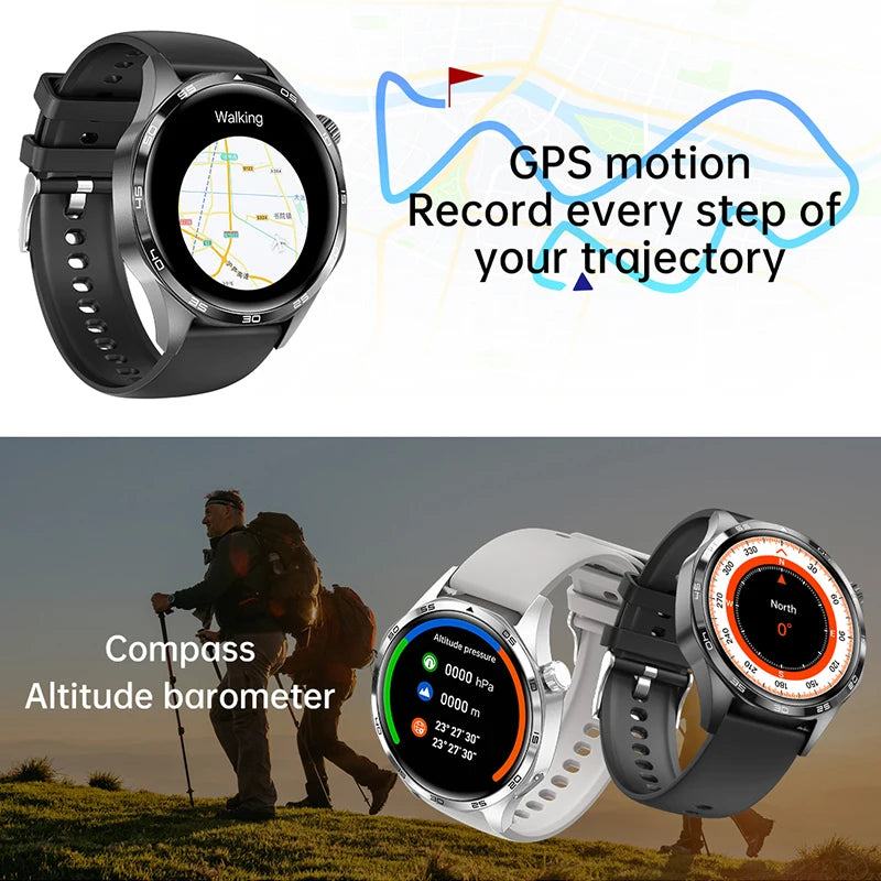 GT5 PRO Smart Watch Homme Watch 5 Pro  HD Screen Bluetooth Call GPS