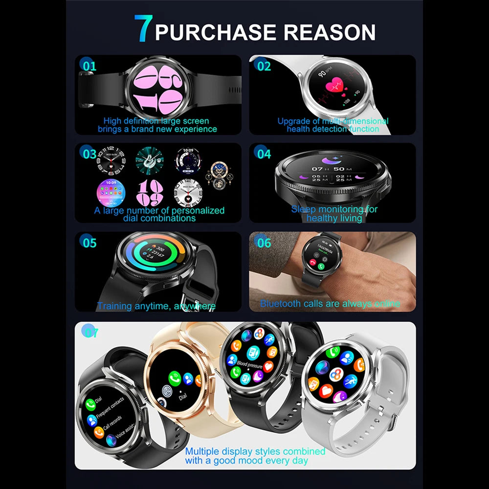 Smart Watch Homme Sport Fitness Santé
