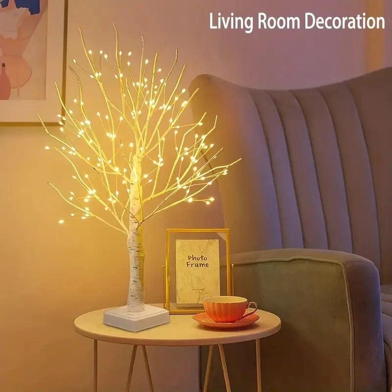 Arbre Lumineux - 144 LED  Blanc/Chaud