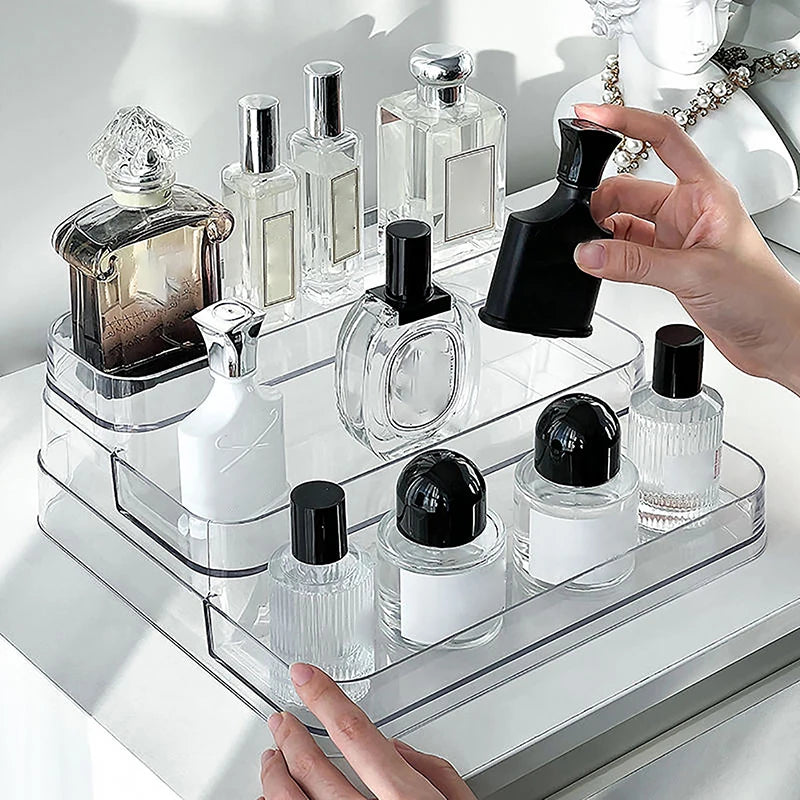 Étagère de parfum à 3 niveaux Organisateur de cosmétiques