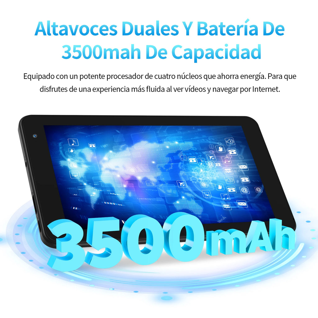 Tablette PRITOM 7’’ 32 Go + Étui de protection