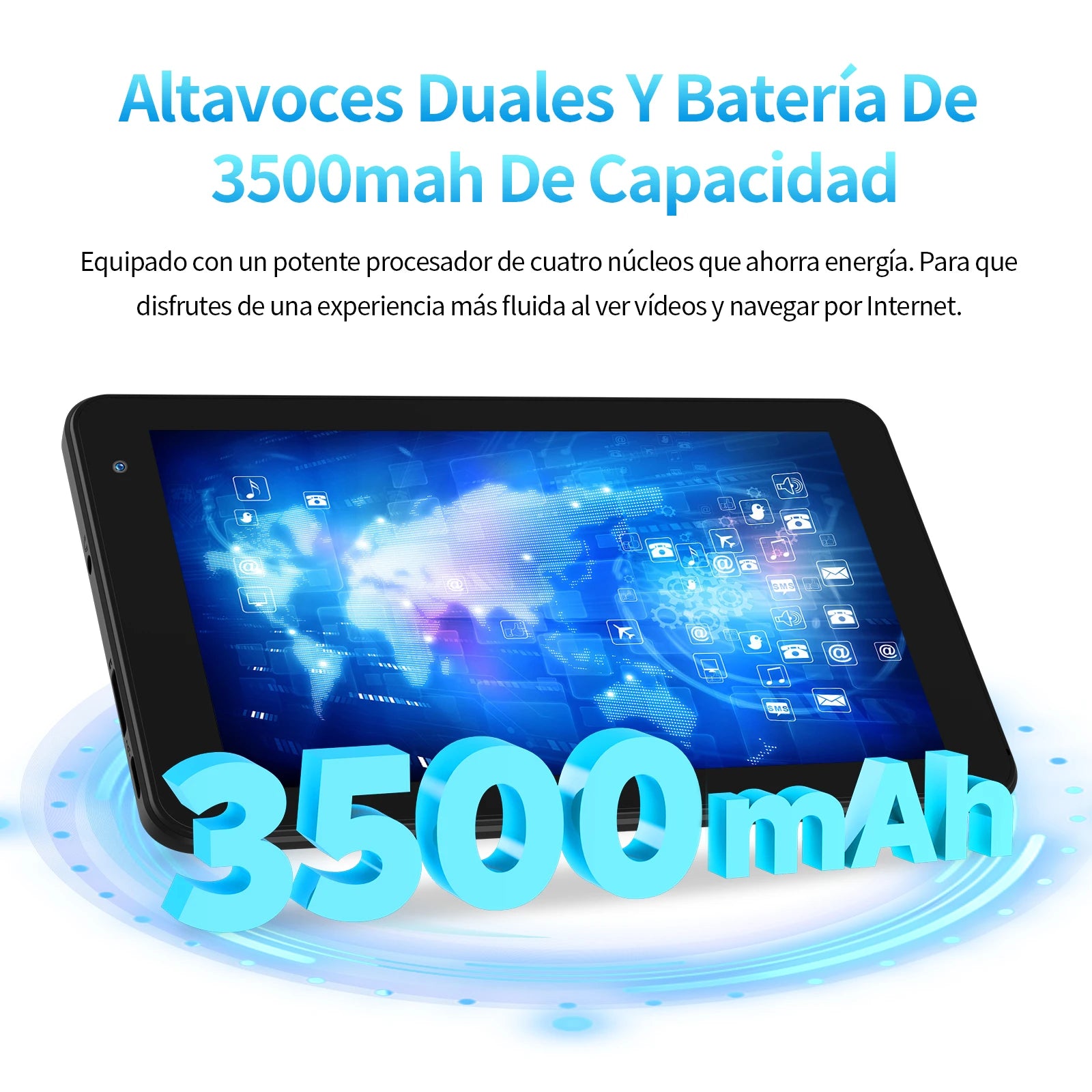 Tablette PRITOM 7’’ 32 Go + Étui de protection