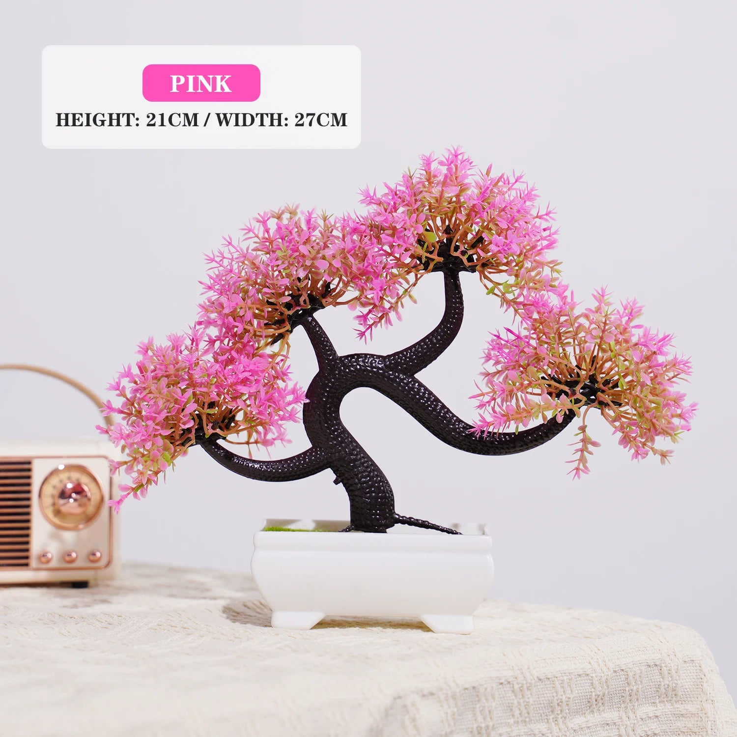 Plantes artificielles Bonsai Petit arbre Simulation Plantes en pot