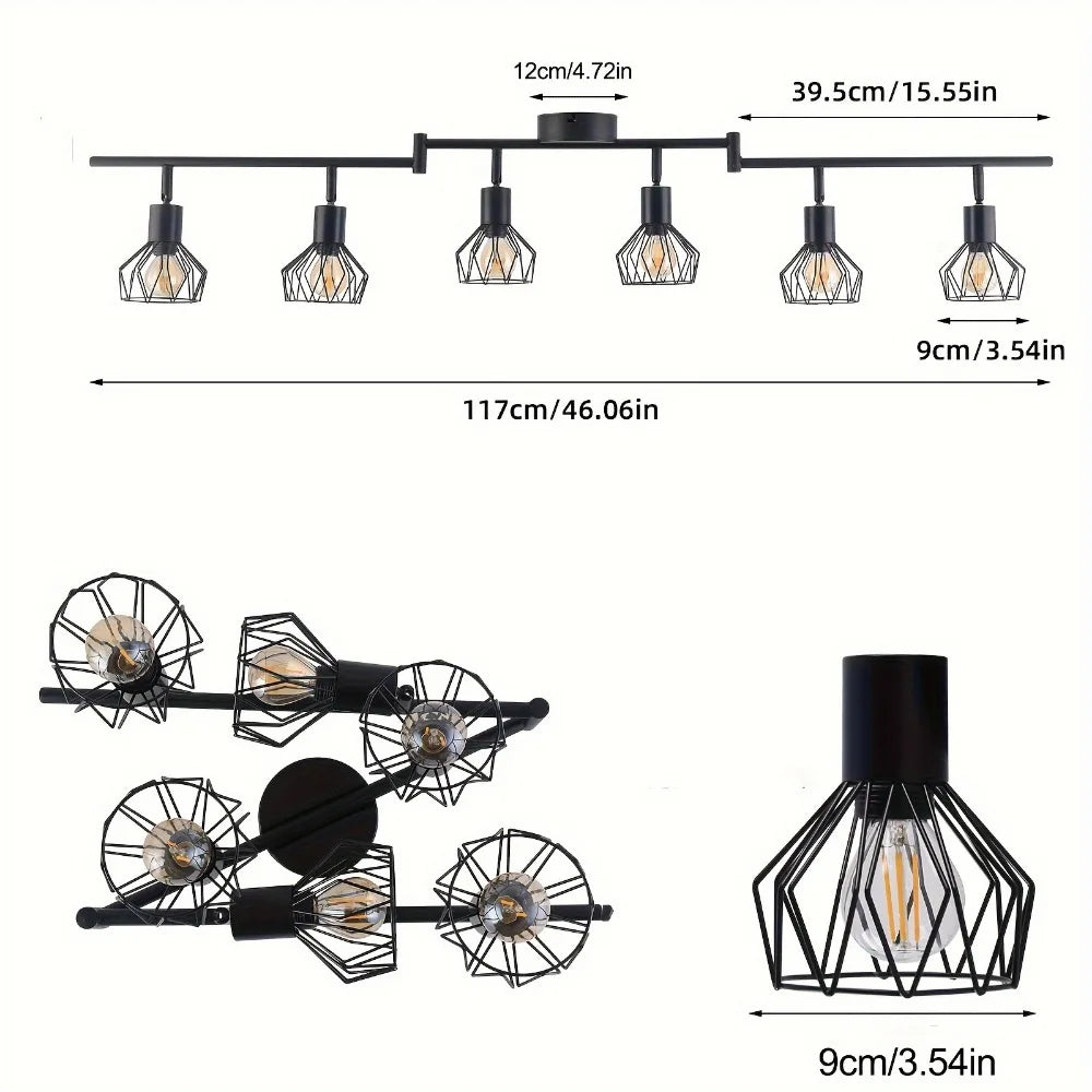 Plafonnier LED en aluminium à angle réglable, éclairage moderne ultra fin pour salon salle à manger couloir bureau intérieur
