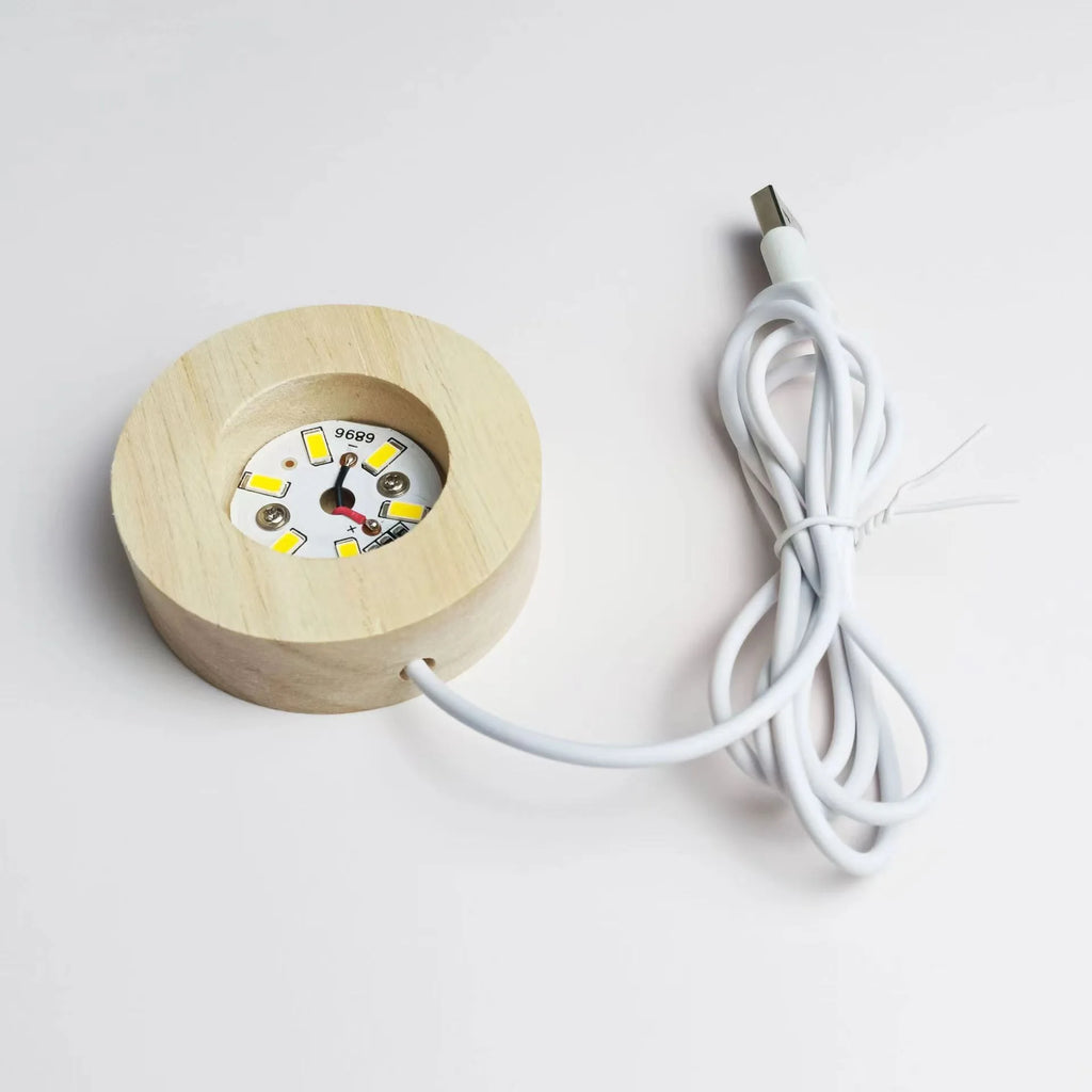 Veilleuse LED Voie Lactée Galaxie Système solaire Boule de cristal