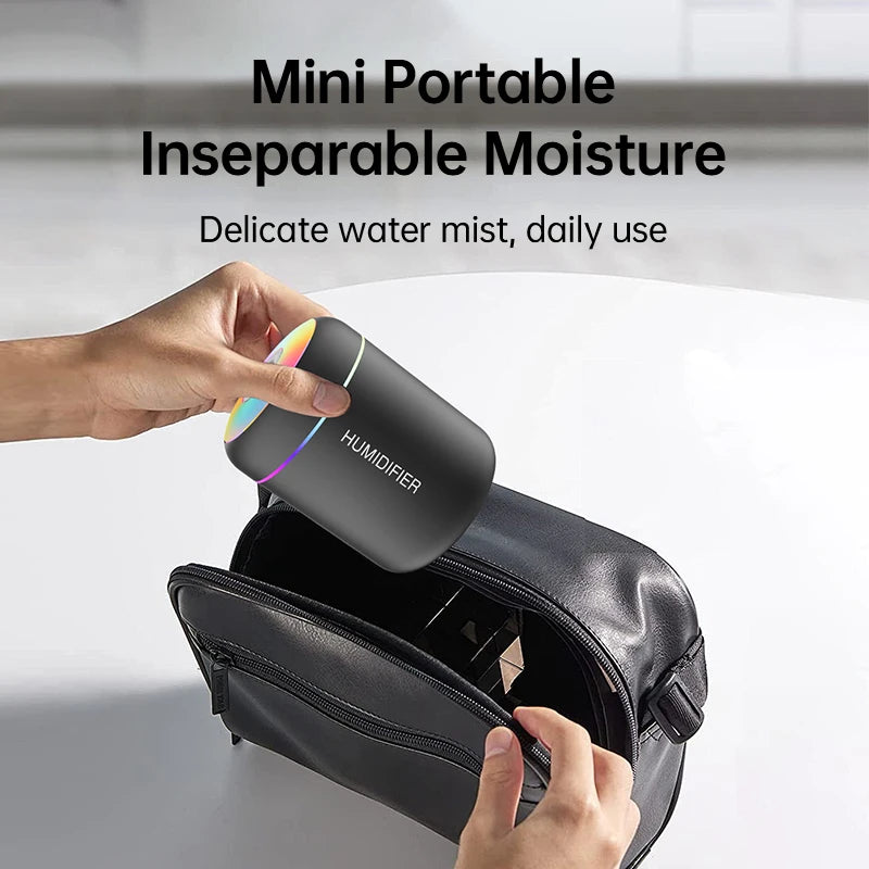 Mini Humidificateur D’Air USB Diffuseur D’Arômes Électrique Purificateur - Huiles essentielles